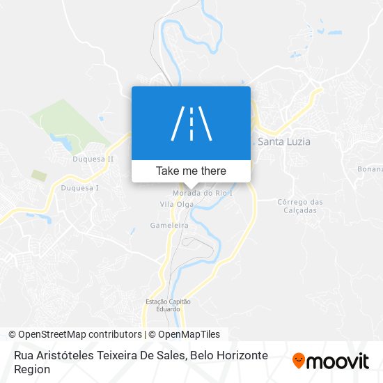 Rua Aristóteles Teixeira De Sales map