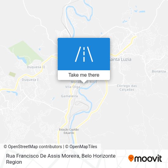 Rua Francisco De Assis Moreira map