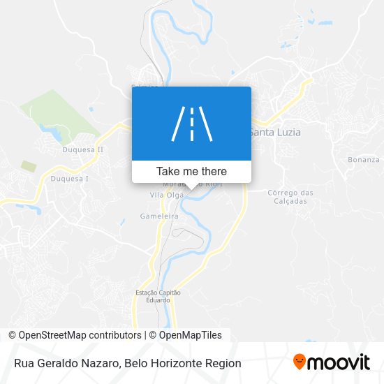 Rua Geraldo Nazaro map