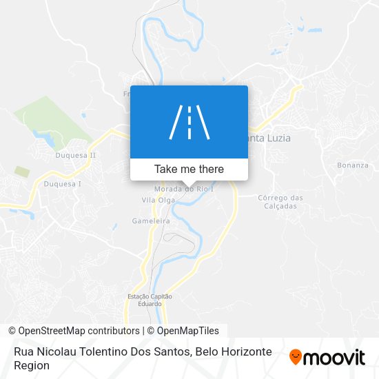 Rua Nicolau Tolentino Dos Santos map