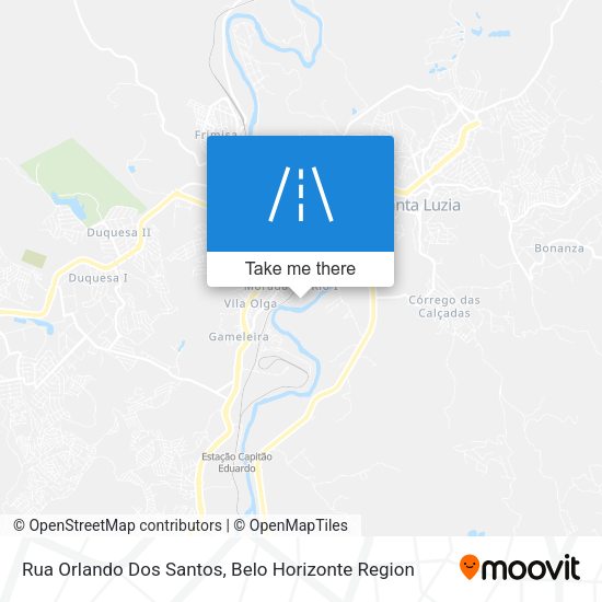 Rua Orlando Dos Santos map