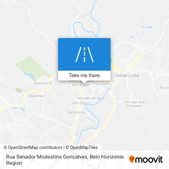 Rua Senador Modestino Gonçalves map