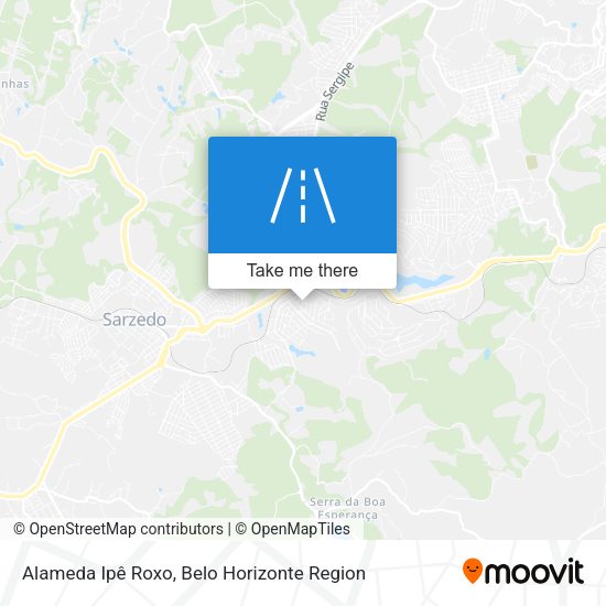 Alameda Ipê Roxo map