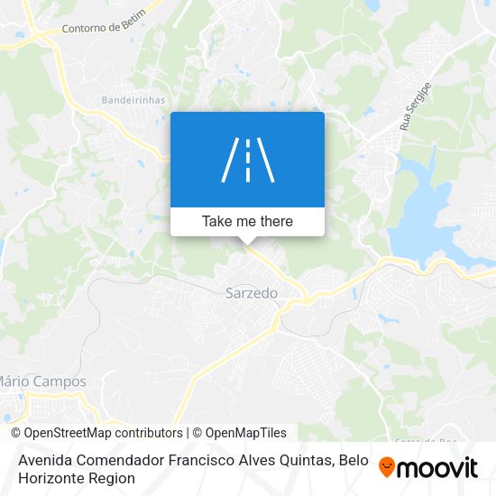 Avenida Comendador Francisco Alves Quintas map