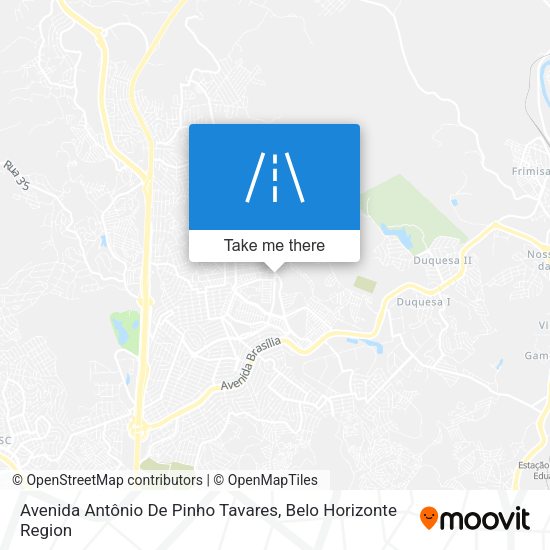 Avenida Antônio De Pinho Tavares map