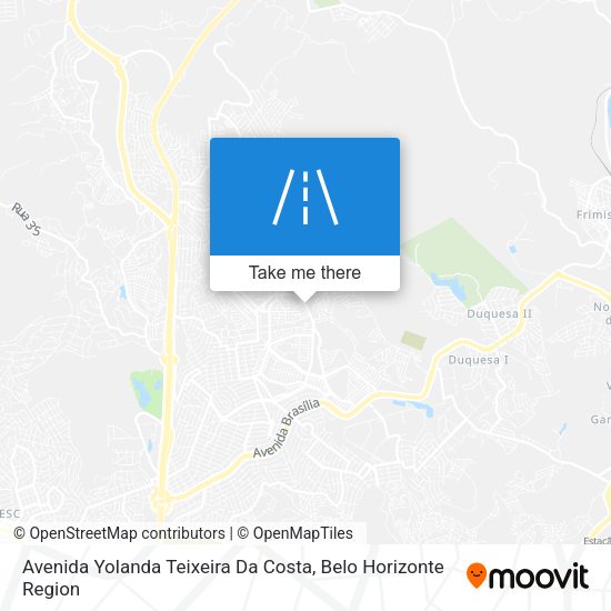 Avenida Yolanda Teixeira Da Costa map