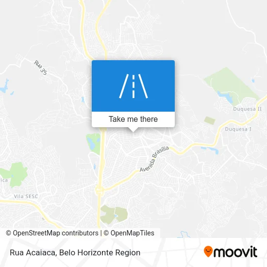 Rua Acaiaca map