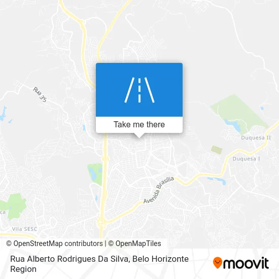 Rua Alberto Rodrigues Da Silva map