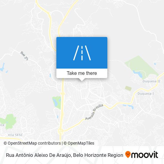 Mapa Rua Antônio Aleixo De Araújo