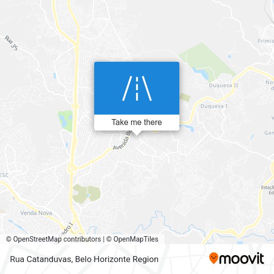 Rua Catanduvas map