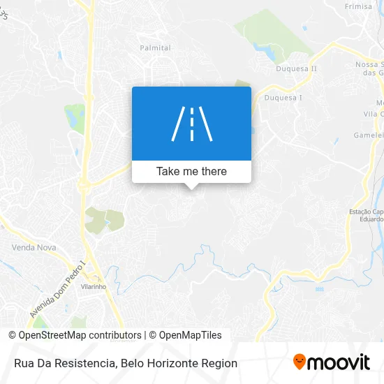 Rua Da Resistencia map