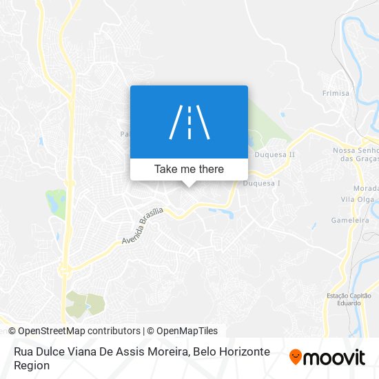 Rua Dulce Viana De Assis Moreira map