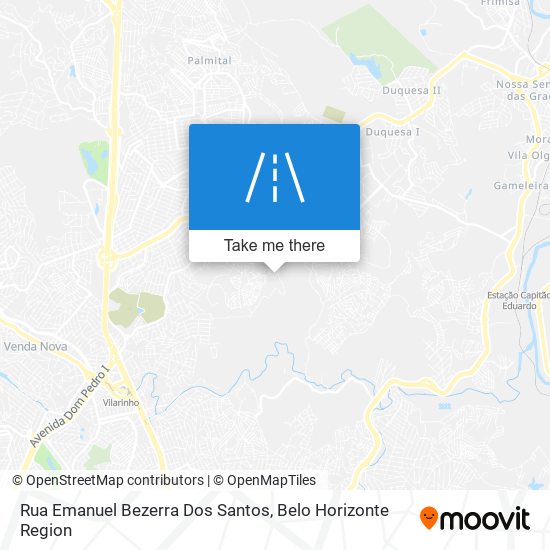 Mapa Rua Emanuel Bezerra Dos Santos