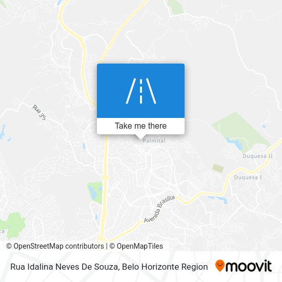 Rua Idalina Neves De Souza map