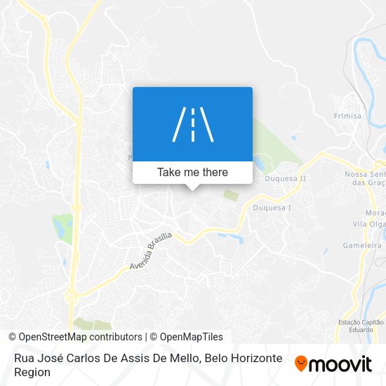 Rua José Carlos De Assis De Mello map