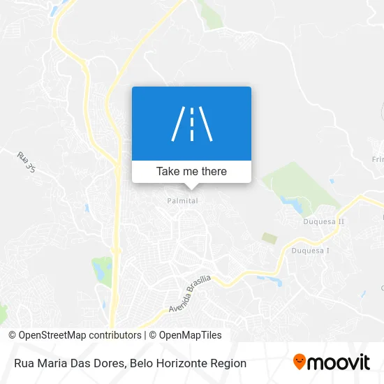 Rua Maria Das Dores map