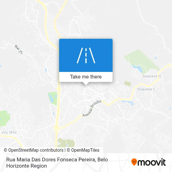 Rua Maria Das Dores Fonseca Pereira map