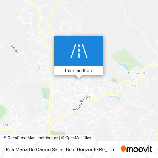 Rua Maria Do Carmo Sales map