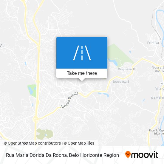 Mapa Rua Maria Dorida Da Rocha