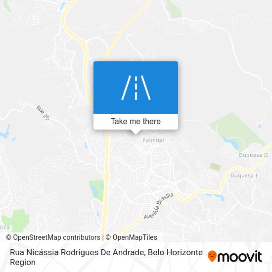 Rua Nicássia Rodrigues De Andrade map