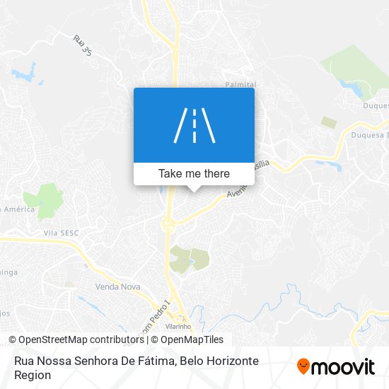 Rua Nossa Senhora De Fátima map