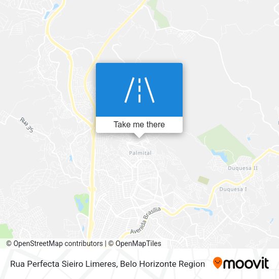 Rua Perfecta Sieiro Limeres map