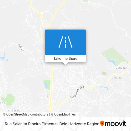 Rua Selenita Ribeiro Pimentel map