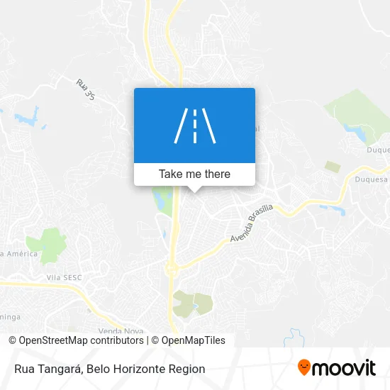 Rua Tangará map