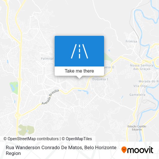 Rua Wanderson Conrado De Matos map