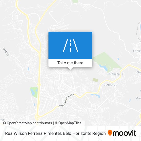 Rua Wilson Ferreira Pimentel map