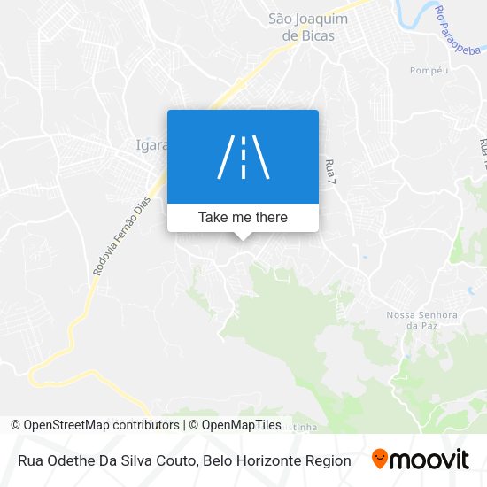 Rua Odethe Da Silva Couto map