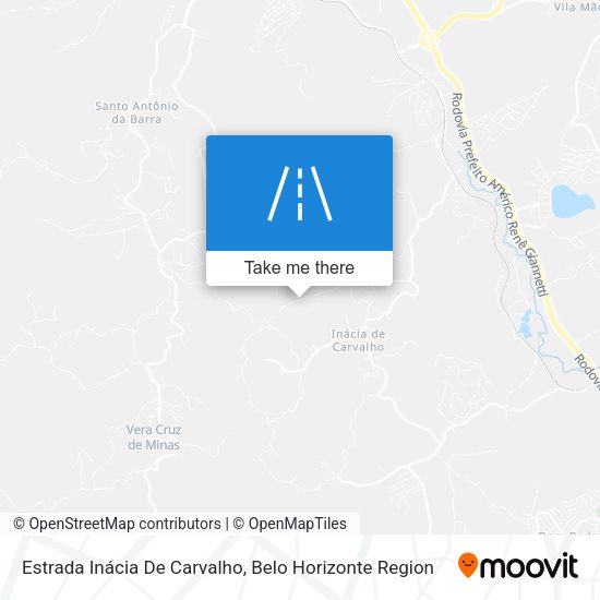 Estrada Inácia De Carvalho map