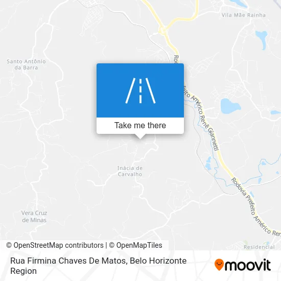 Rua Firmina Chaves De Matos map