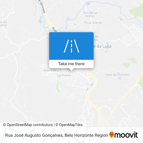 Rua José Augusto Gonçalves map