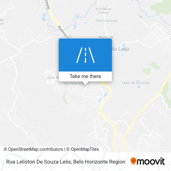 Rua Leliston De Souza Lelis map