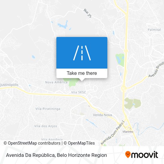 Avenida Da República map