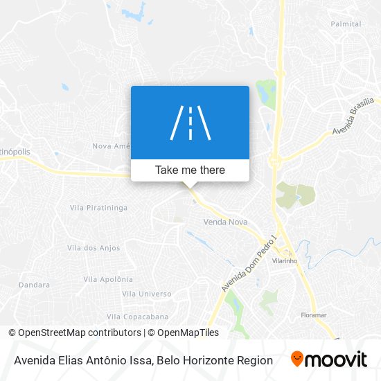 Mapa Avenida Elias Antônio Issa