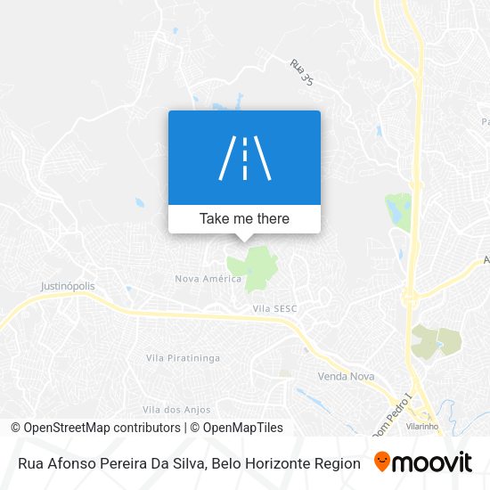 Rua Afonso Pereira Da Silva map