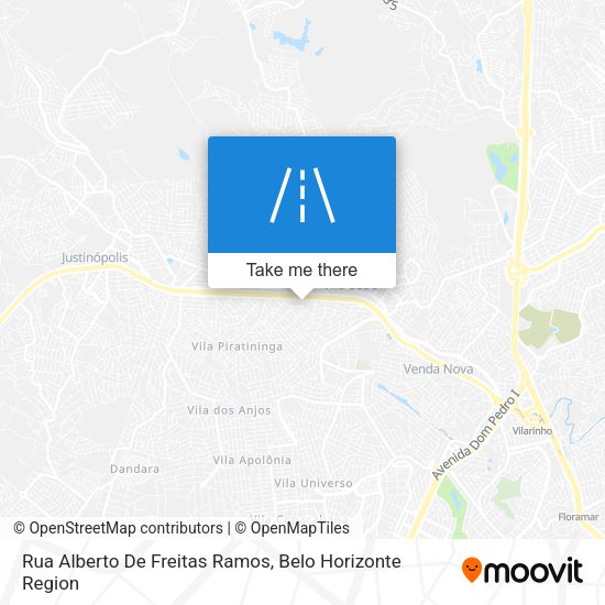 Rua Alberto De Freitas Ramos map