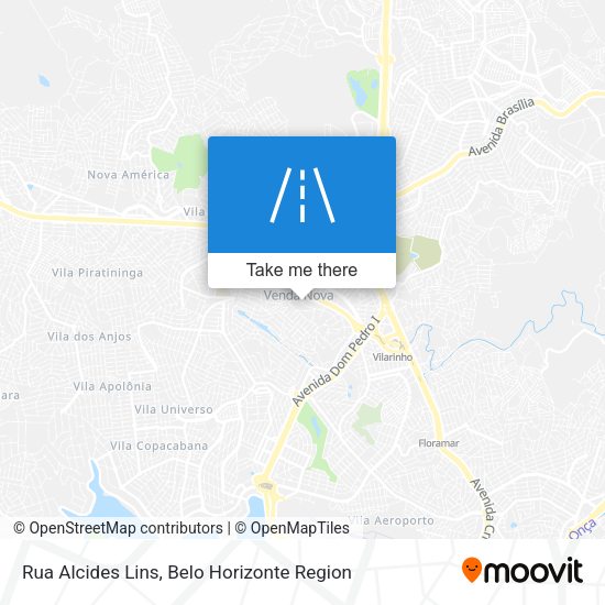 Rua Alcides Lins map