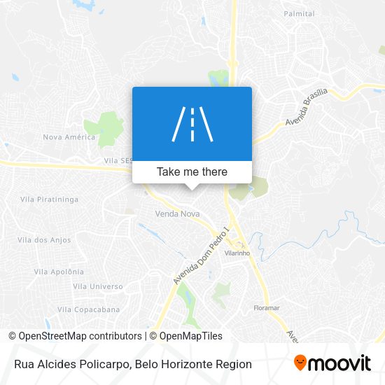 Rua Alcides Policarpo map