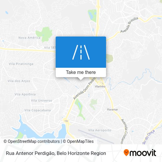 Rua Antenor Perdigão map