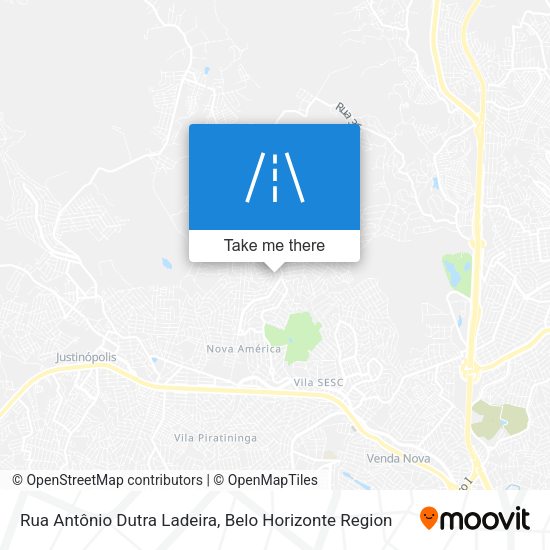Rua Antônio Dutra Ladeira map