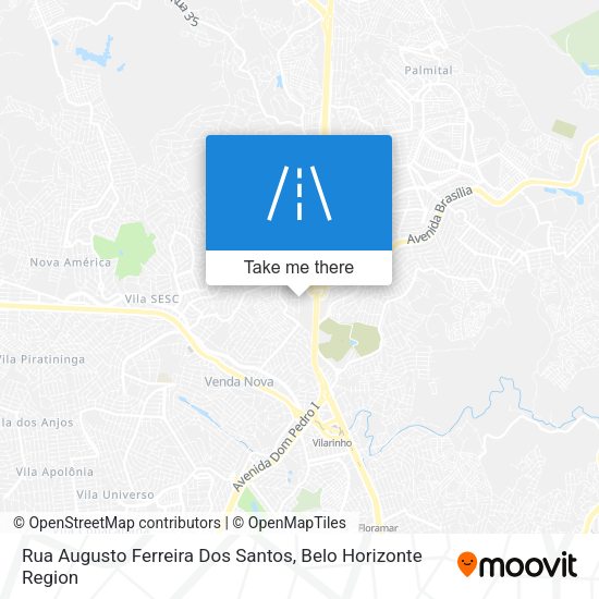 Rua Augusto Ferreira Dos Santos map