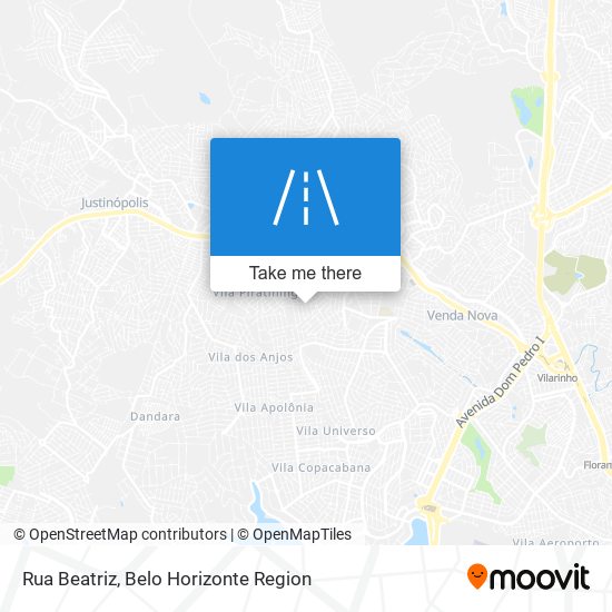 Rua Beatriz map