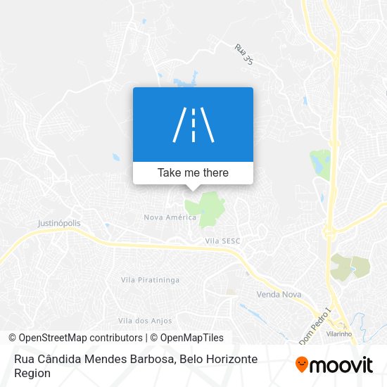 Rua Cândida Mendes Barbosa map