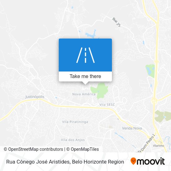 Rua Cônego José Aristides map