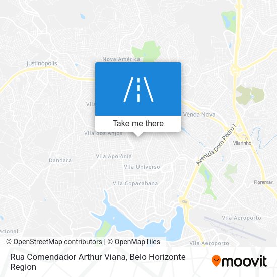 Rua Comendador Arthur Viana map