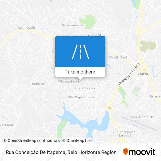 Rua Conceição De Itapema map