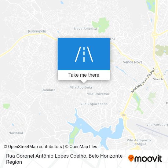 Rua Coronel Antônio Lopes Coelho map